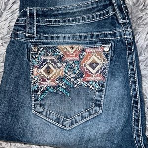 Straight leg MISS ME jeans!! EXCELLENT CONDITION!